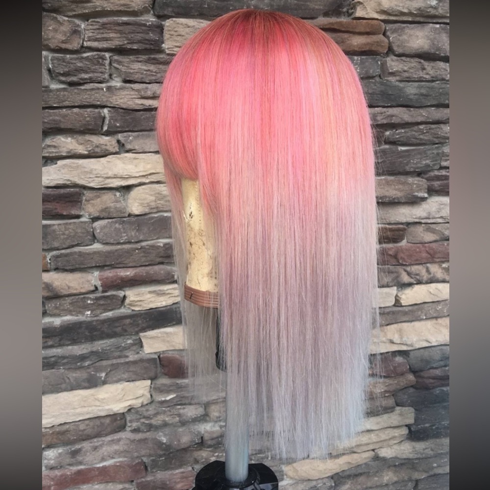 Pink Ombre Wig Nicki Minaj Inspired - Picture 3 of 4